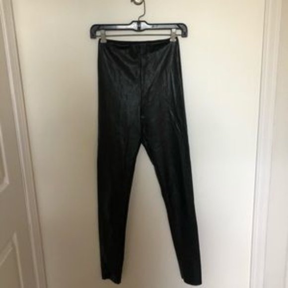 ARITZIA WILFRED FREE VEGAN LEATHER PANTS - Picture 2 of 6